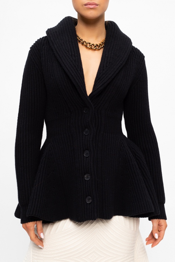 knit cardigan Alexander McQueen - SchaferandweinerShops knit cardigan Alexander McQueen - SchaferandweinerShops